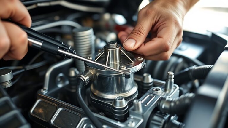 adjust carburetor float properly