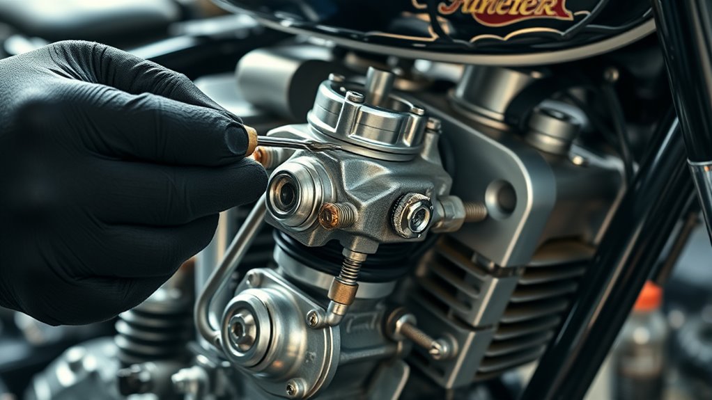 adjusting a carburetor easily