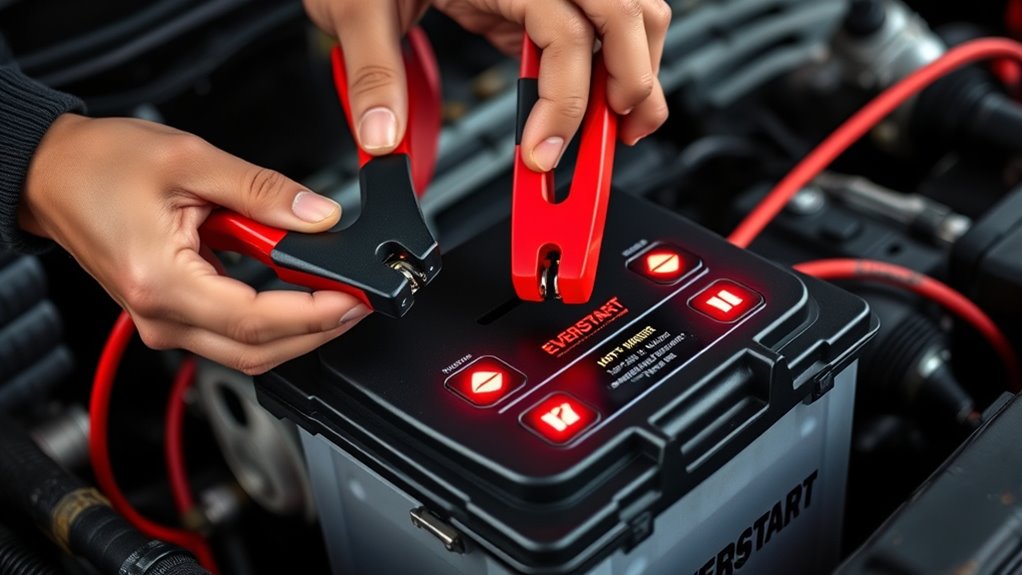 battery charging step guide
