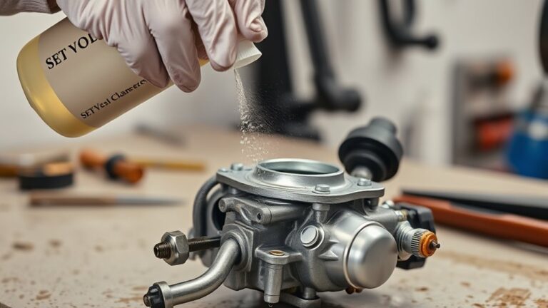carburetor cleaner application tips