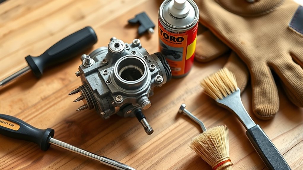 carburetor cleaning essential tools