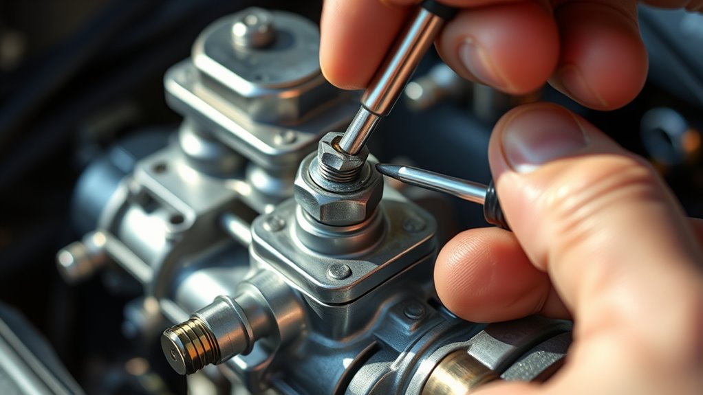 carburetor idle adjustment guide