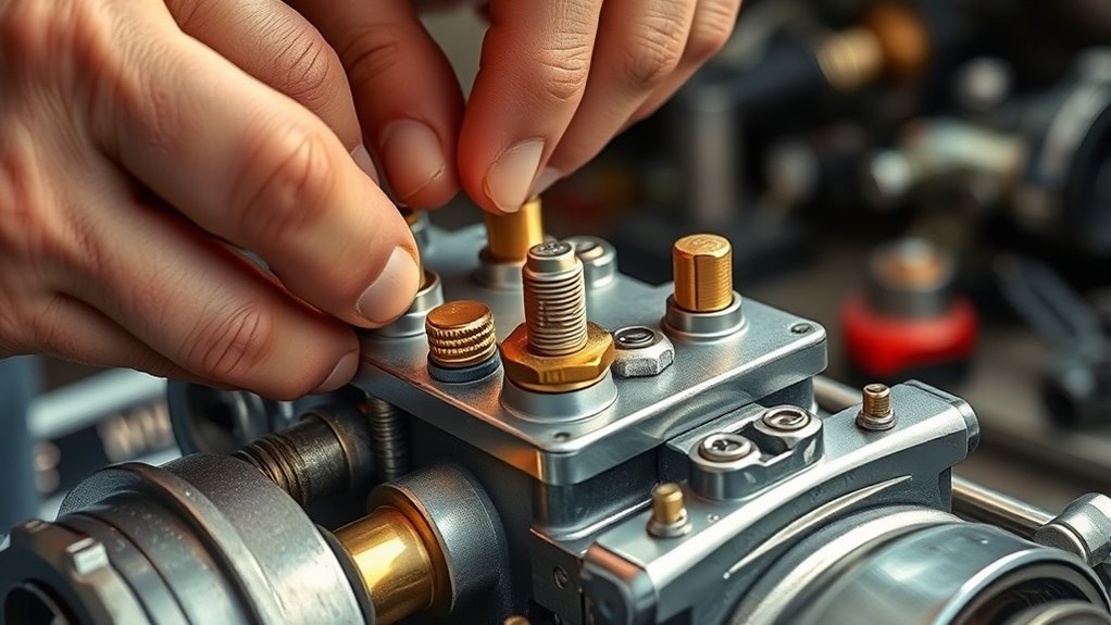 carburetor mixture screw adjustment
