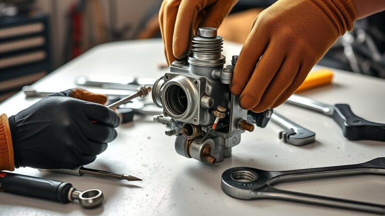 carburetor servicing step by step