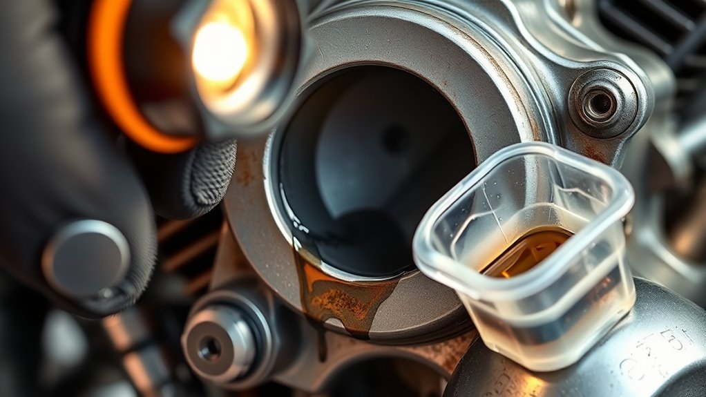 diagnose carburetor gas leak
