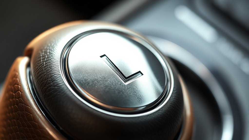 l indicates lower gear