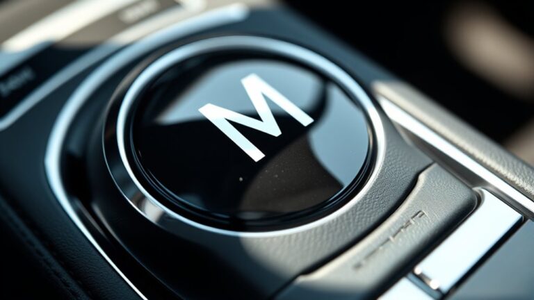 m indicates manual mode