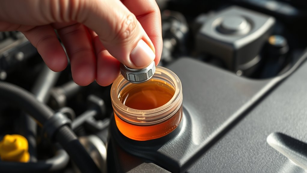 monitor power steering fluid