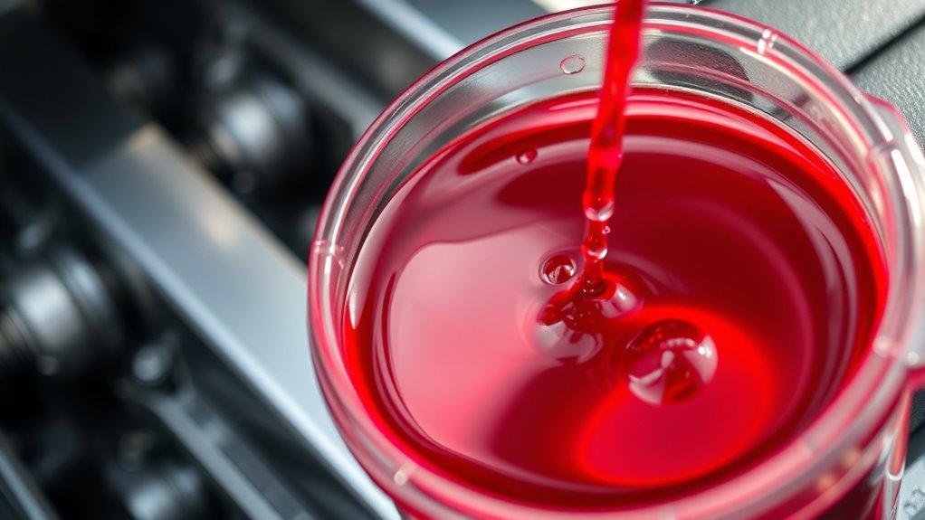 power steering fluid color