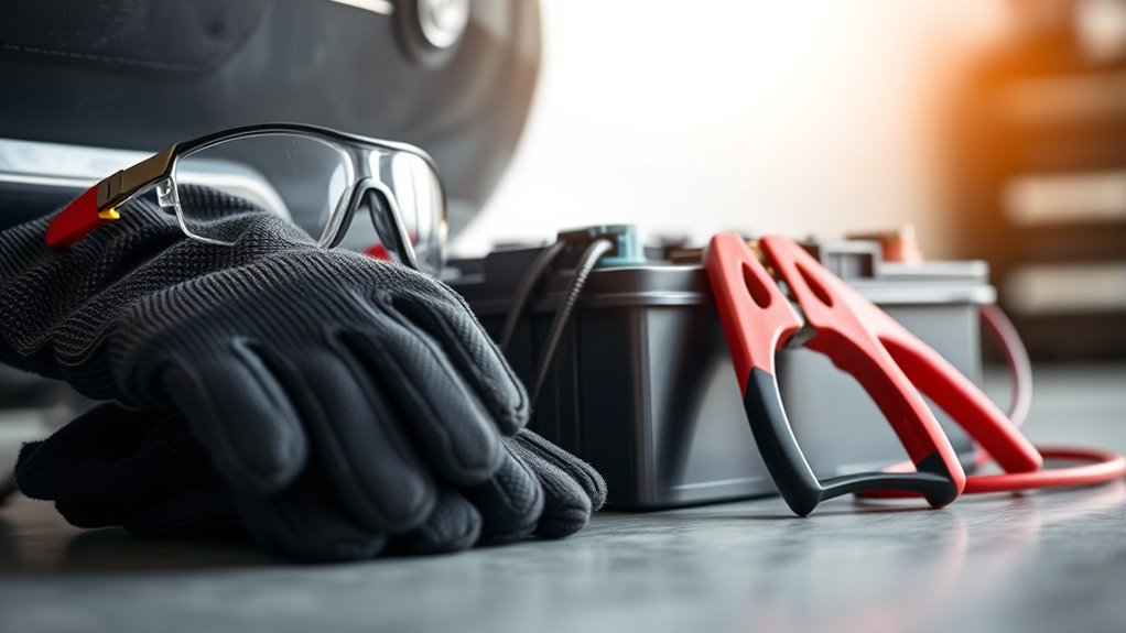 prepare tools and safety