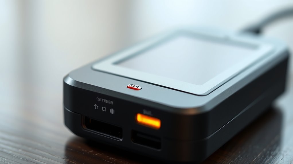 sul indicates battery status